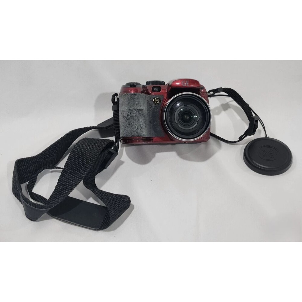 GE X5 Power Series Digital Bridge Camera Red General Imaging For Parts or Repair